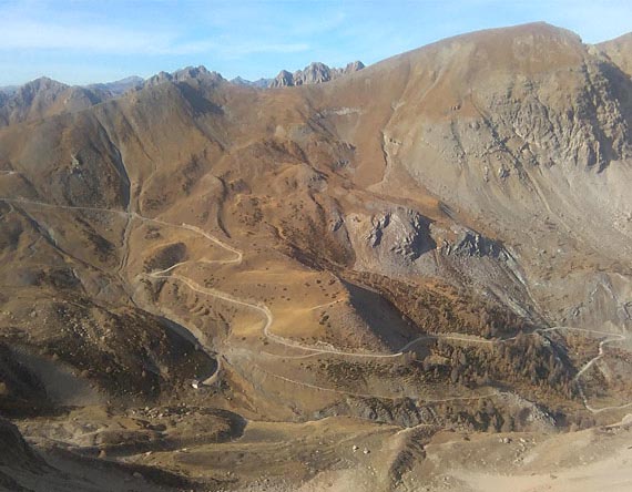 sortie en VTT en montagne sur sentiers