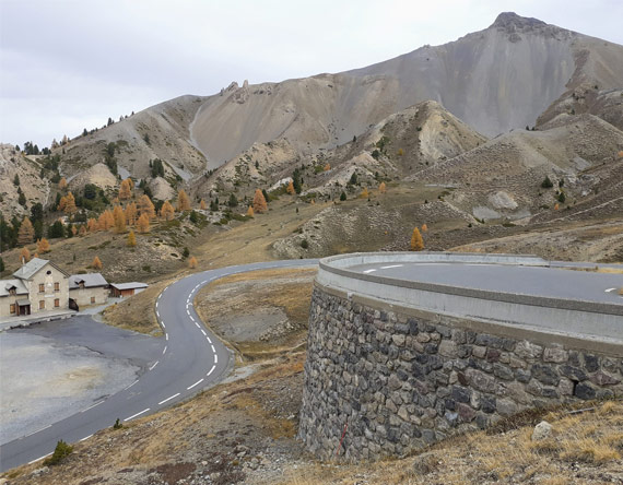 sderniers virages du col d'Izoard